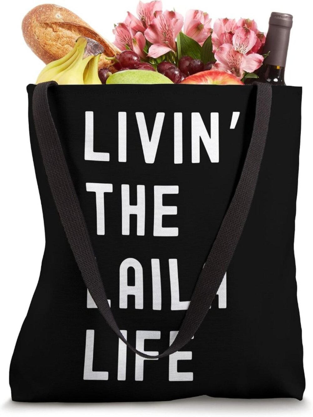 Chic Name Tote Bag | Stylish Everyday Carryall | Perfect for Work & Travel - Picture 4 of 4